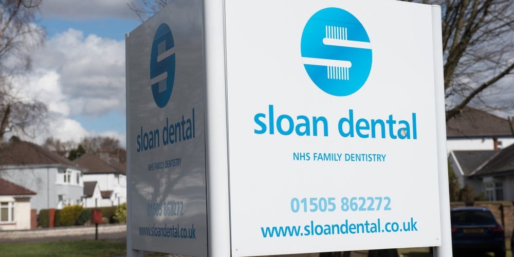 Sloan Dental Sign